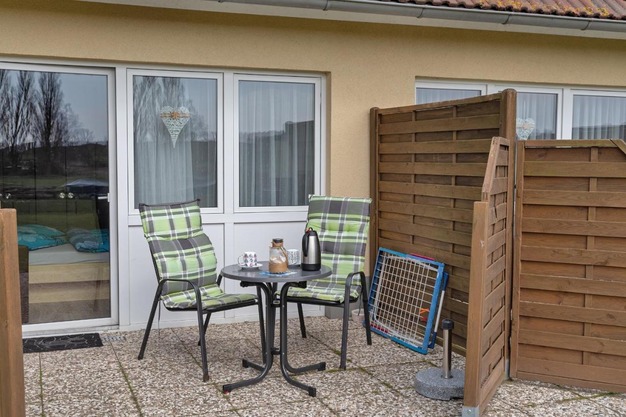 Haus Inselperle Mit Blick Auf Den Bodden Leilighet Alt Reddevitz Eksteriør bilde