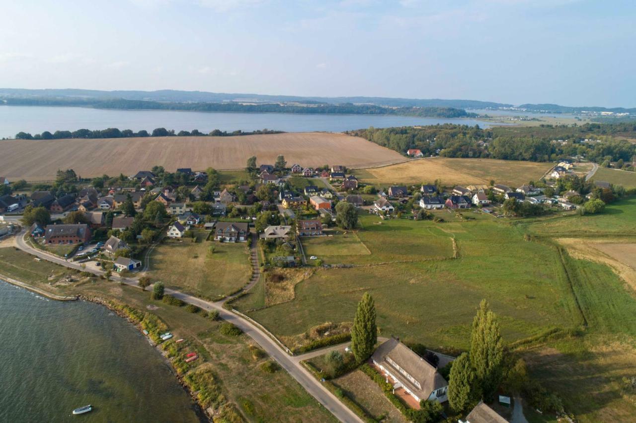 Haus Inselperle Mit Blick Auf Den Bodden Leilighet Alt Reddevitz Eksteriør bilde